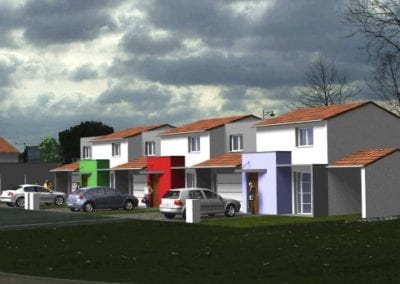 Construction de 8 maisons à Coufouleux dans le Tarn